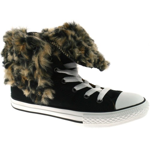 Converse knee black - knee, leopard