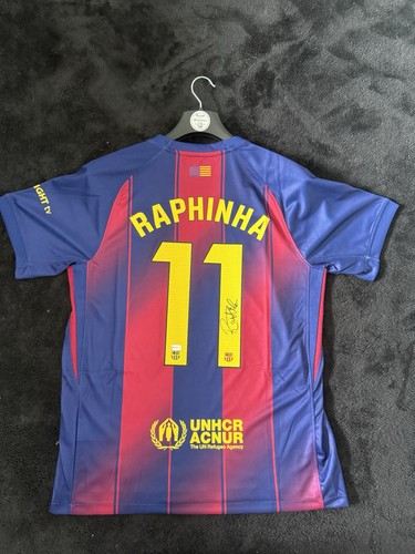 Signed raphinha 2025 - raphinha, 2025/2026
