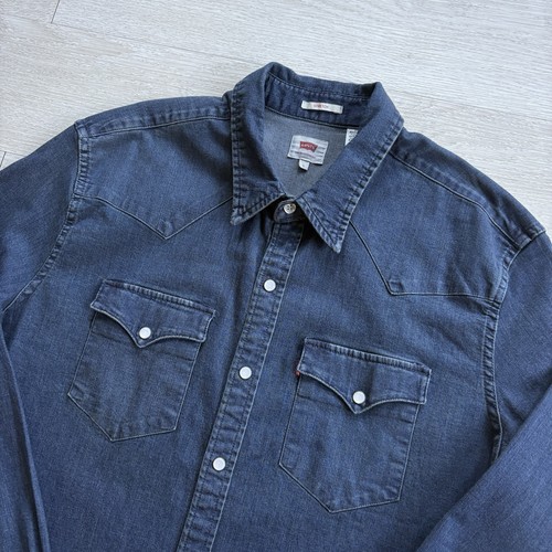 Levi western denim shirt - levi's,
