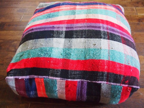 Vintage moroccan haik floor - vintage,