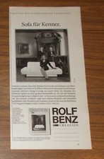 Rare Advertising Rolf Benz