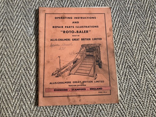 Agricultural machinery allis - agricultural,