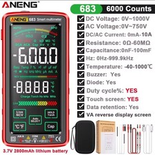 Digital Multimeter 6000 Counts
