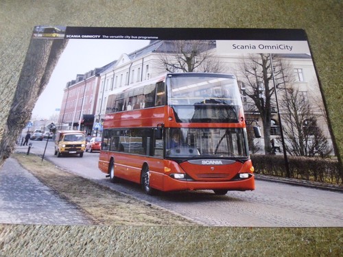 Scania omnicity bus - scania, brochure