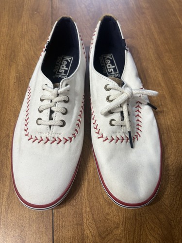 Women keds baseball themed - women’s,