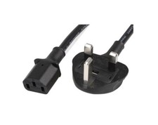 Mains AC Power Cable Lead 2m