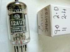 12AU7 ECC82 Brimar Halo Getter