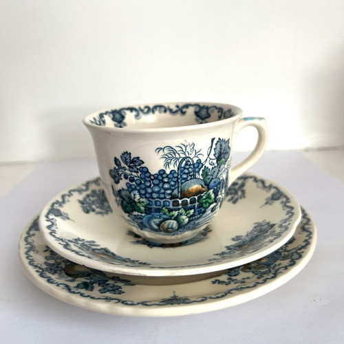 Masons ironstone fruit - fruit, basket