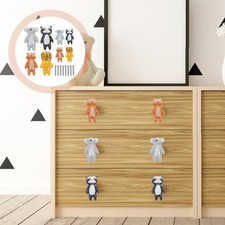 8 Pcs Drawer Knob Cartoon Cute Dresser Handles for Girls Drawers