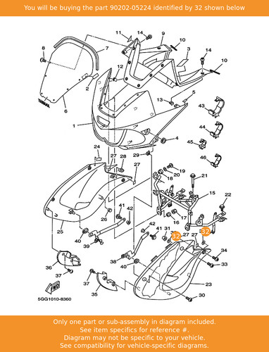 Yamaha washer plate - yamaha,