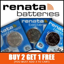 Renata Watch Batteries 315 317