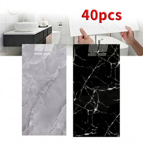 40x pvc marble tiles wall - 40x,