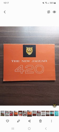 Jaguar 420 sales brochure - jaguar,