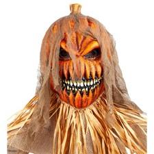 PUMPKIN SCARECROW MASK Full