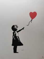 Banksy Art Print - Balloon