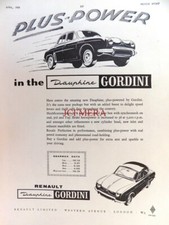 Renault 'Dauphine GORDINI'