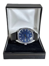 Vintage Lanco Automatic  Blue