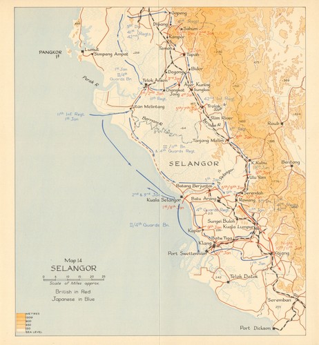 Selangor japanese invasion of - japanese,