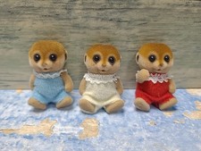 Sylvanian Families - Spotter Meerkat Baby Triplets