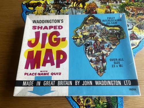 Vintage waddingtons jigsaw - vintage,