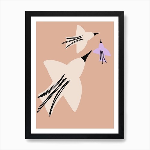 Pieps art print framed wall - pieps!,