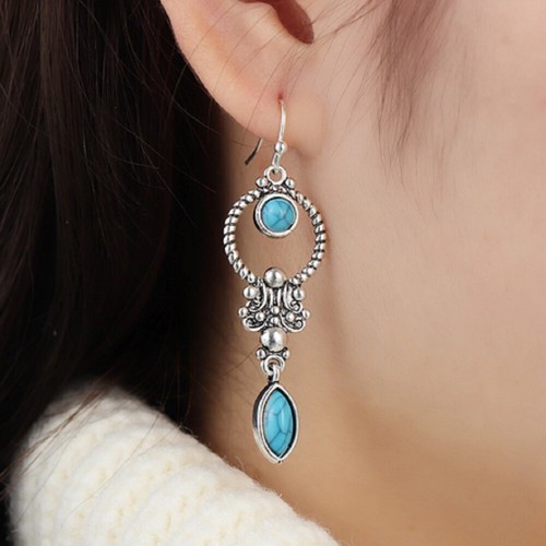 Vintage boho long dangle drop - boho,
