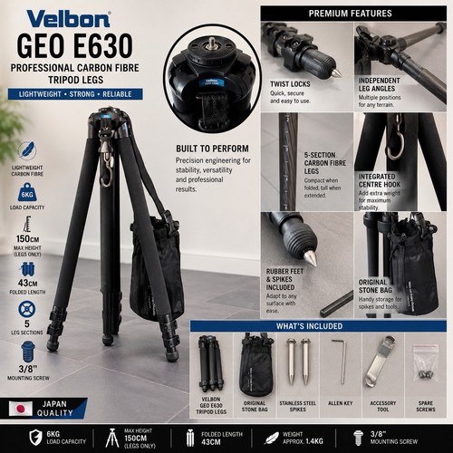 Velbon geo e630 - geo,