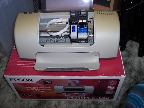 Epson stylus c62 colour inkjet - epson,