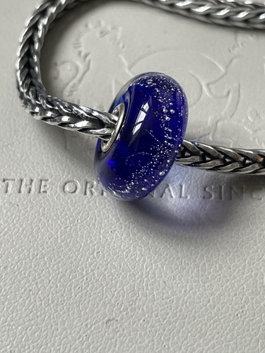 Trollbeads milky way - milky, glass