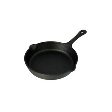 Cast Iron Skillet Frying Pan Premium Quality Pre Seasoned BBQ Pan by Buckingham