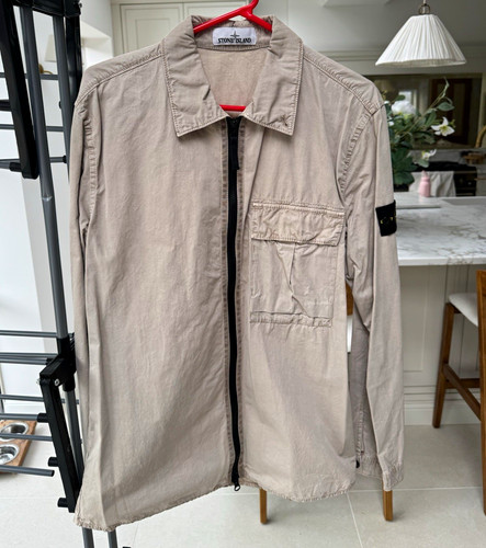 Stone island beige cotton full - beige,
