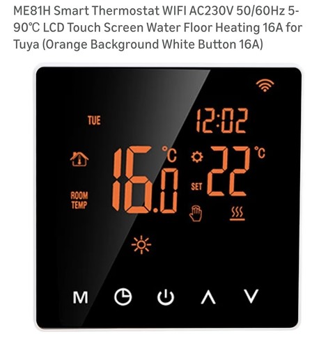 Wifi smart thermostat - wifi,