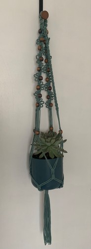 Macrame plant hanger cotton - plant,