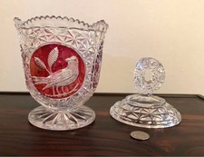 Candy Pot Hofbauer HOFBAUER Accessory Case Small Bird Antique