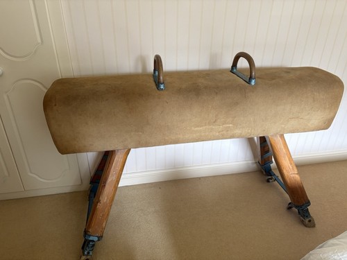 Vintage suede full size gym - size,