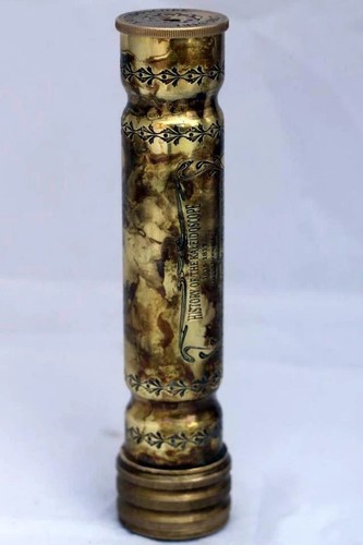 Antique brass twist - brass,