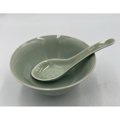Chinese celadon green goldfish - chinese,