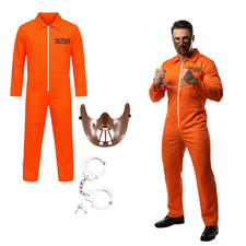Adult Orange Prisoner Jumpsuit