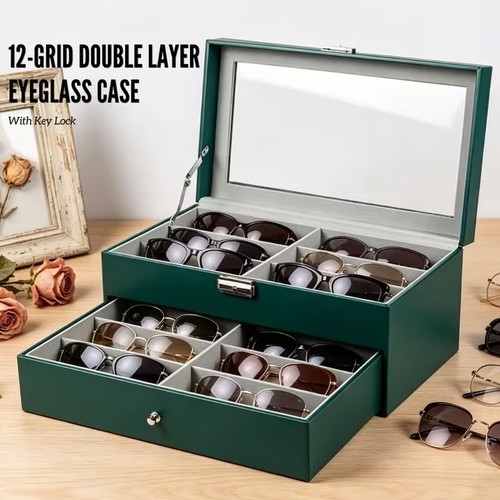 Leather sunglasses glasses - leather,