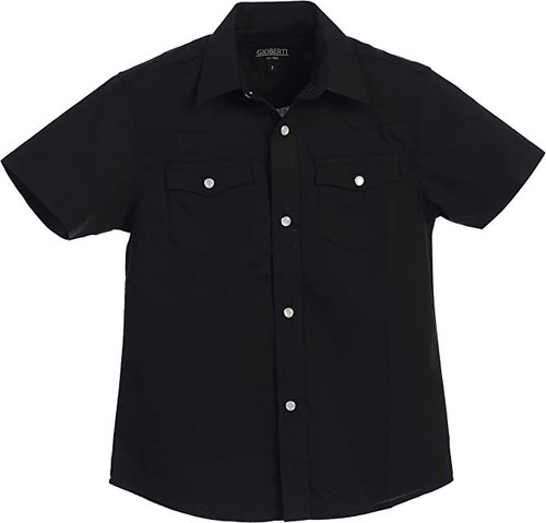 Men western shirt short - men's,