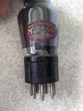 VINTAGE RADIO  VALVE / TUBE  - MARCONI  N42 -SPARE PARTS - UNTESTED
