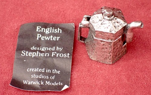 Stephen frost pewter teapot - frost,