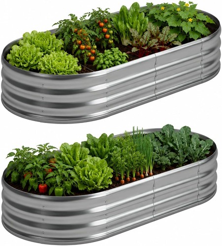 Set galvanized raised - of,