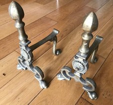 Pair Of Vintage Solid Brass