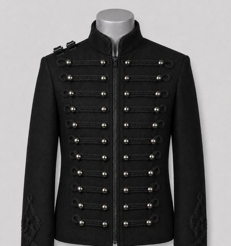 Men military hussar - men's, jacket