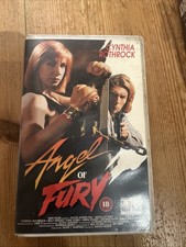 Angel of Fury VHS Big Box Ex Rental Cert 18 Columbia Tristan