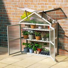 COLD FRAME PLANTER GREENHOUSE POLYTUNNEL GROW SHED PLANT COVER COLDFRAME
