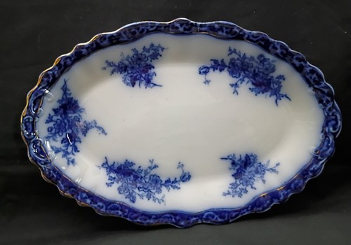Antique flow blue - flow,