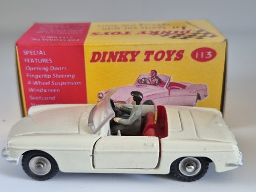 Vintage dinky toys 113 mgb - vintage,