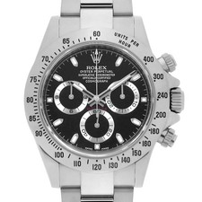 ROLEX Cosmograph Daytona 116520 black second hand mens